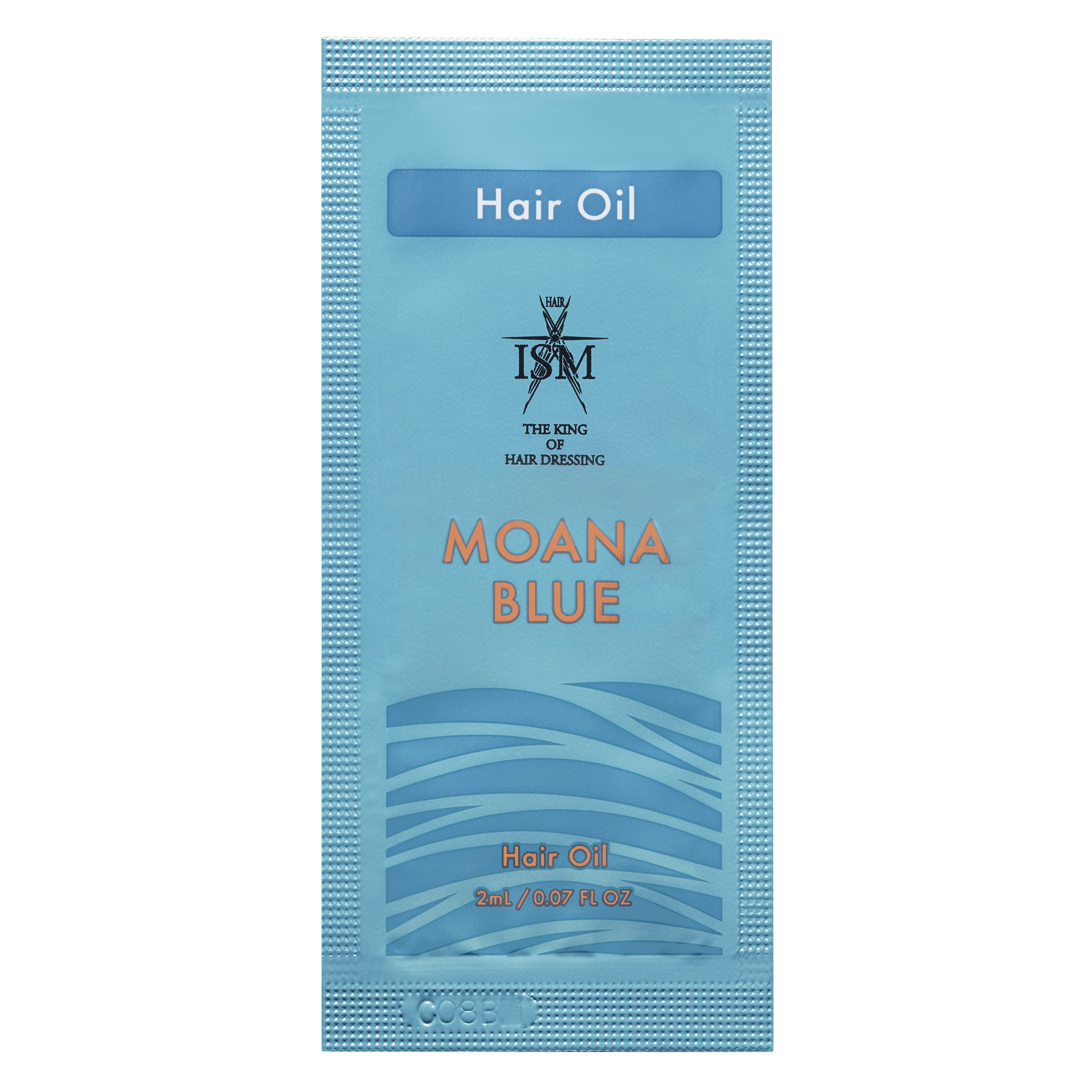 ISMヘアオイルトライアルパック モアナブルー