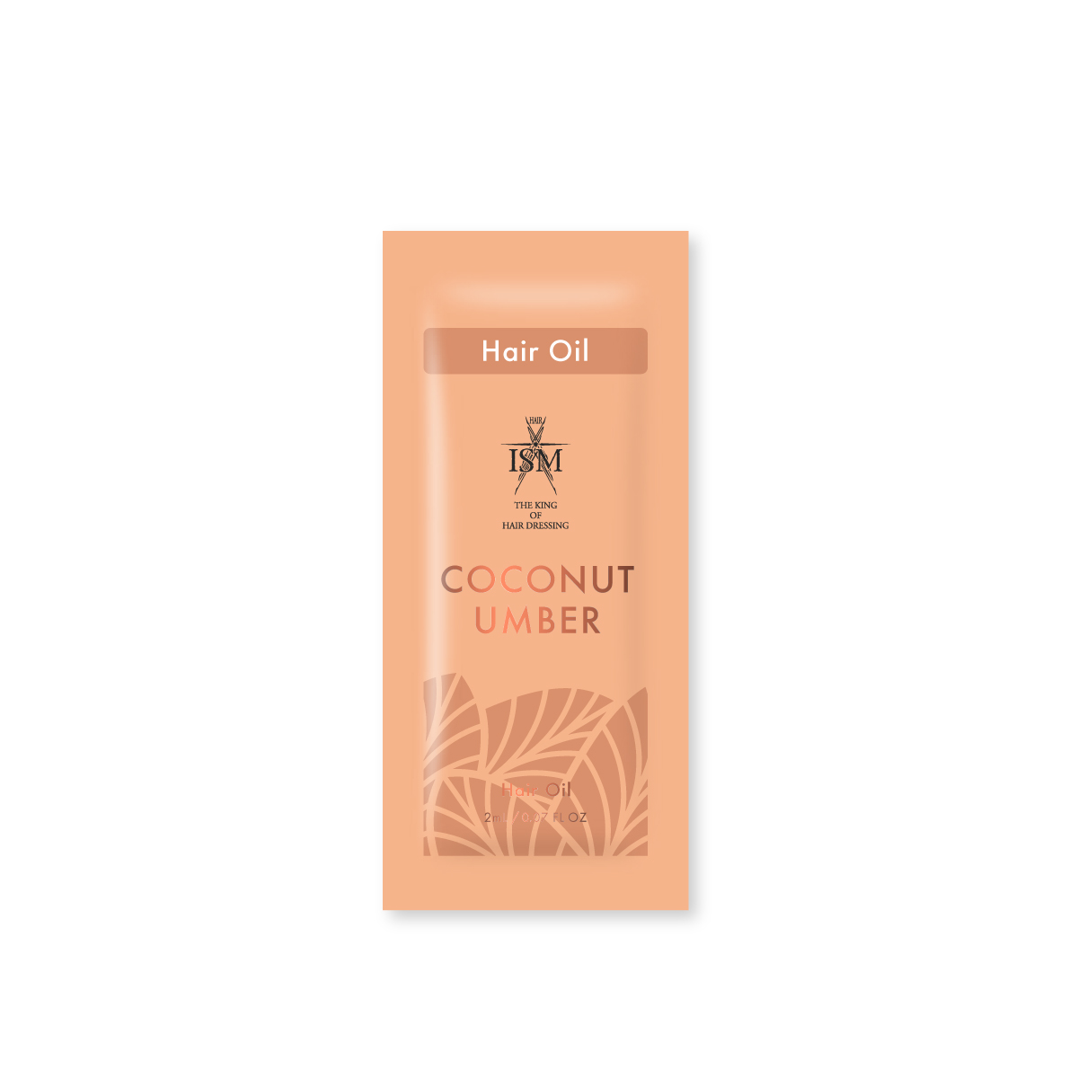 ISMヘアオイルトライアルパック ココナッツアンバー