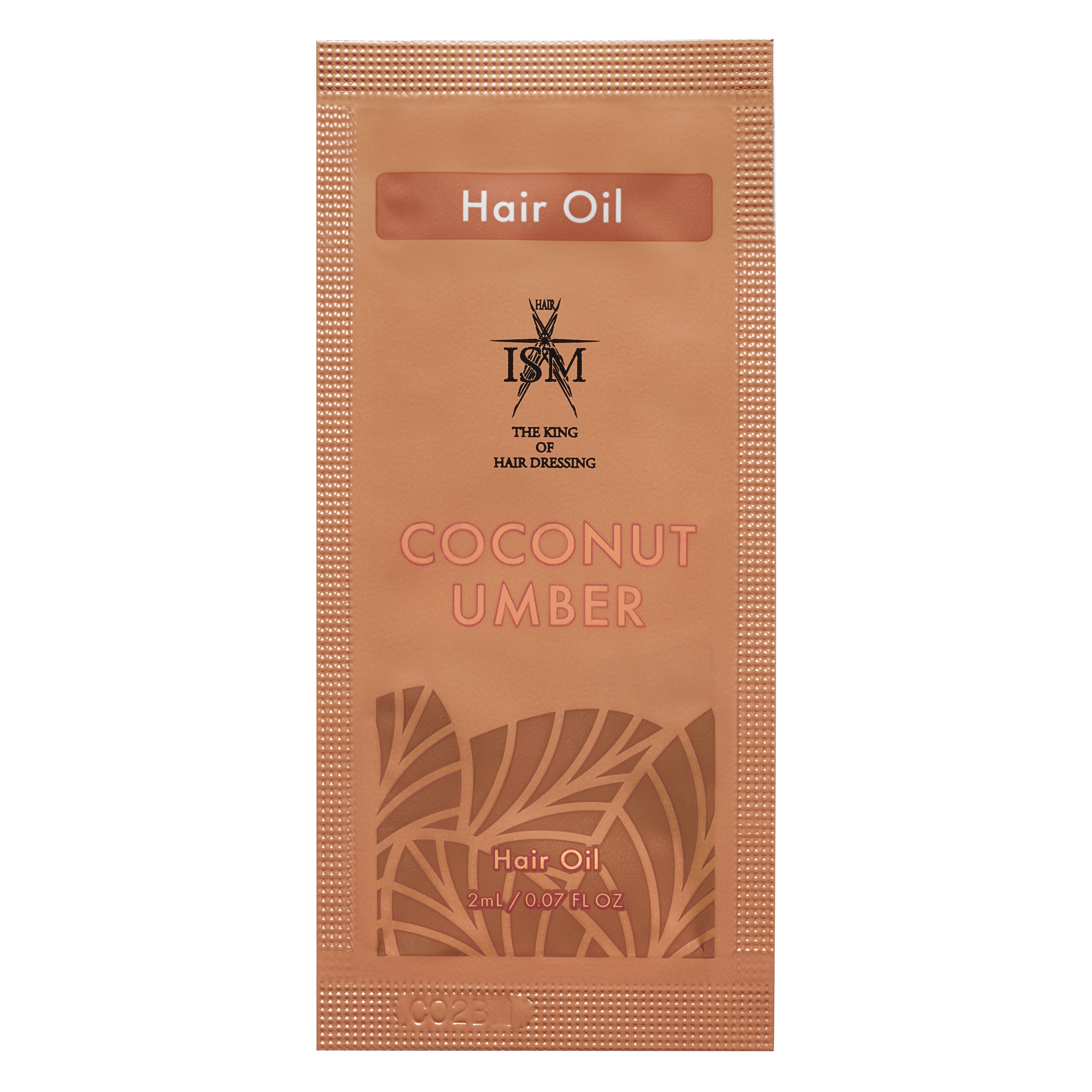 ISMヘアオイルトライアルパック ココナッツアンバー