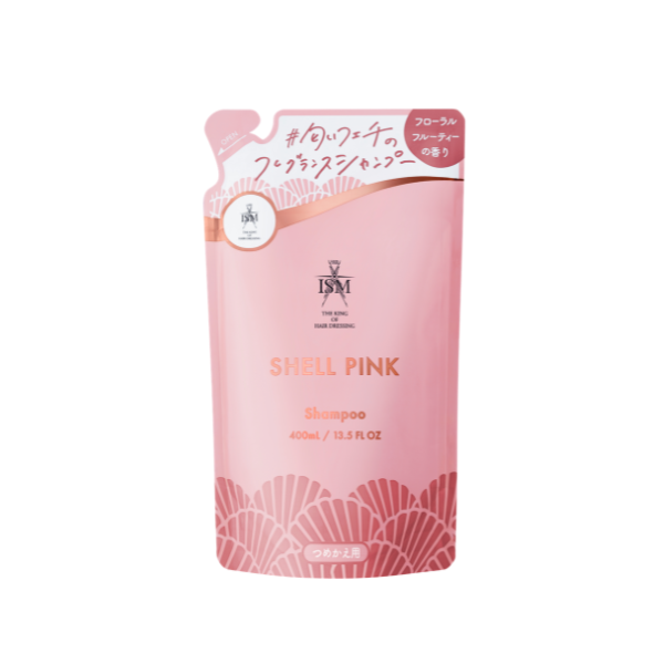 ISM シャンプー シェルピンク　つめかえ SHELL PINK