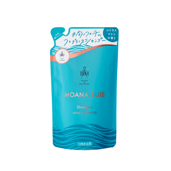 ISM シャンプー モアナブルー　つめかえ MOANA BLUE