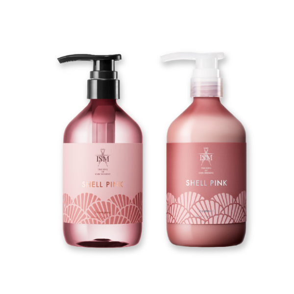 ISM シャンプー＆トリートメントセット シェルピンク SHELL PINK