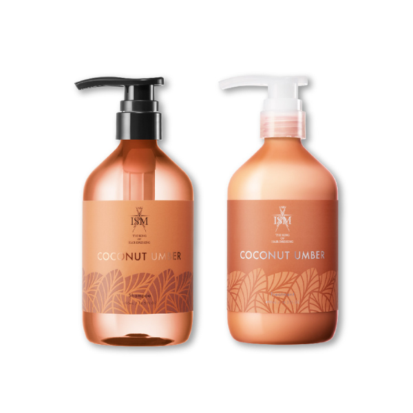 ISM シャンプー＆トリートメントセット ココナッツアンバー COCONUT UMBER
