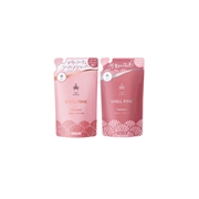 ISM シャンプー＆トリートメントつめかえセット シェルピンク SHELL PINK