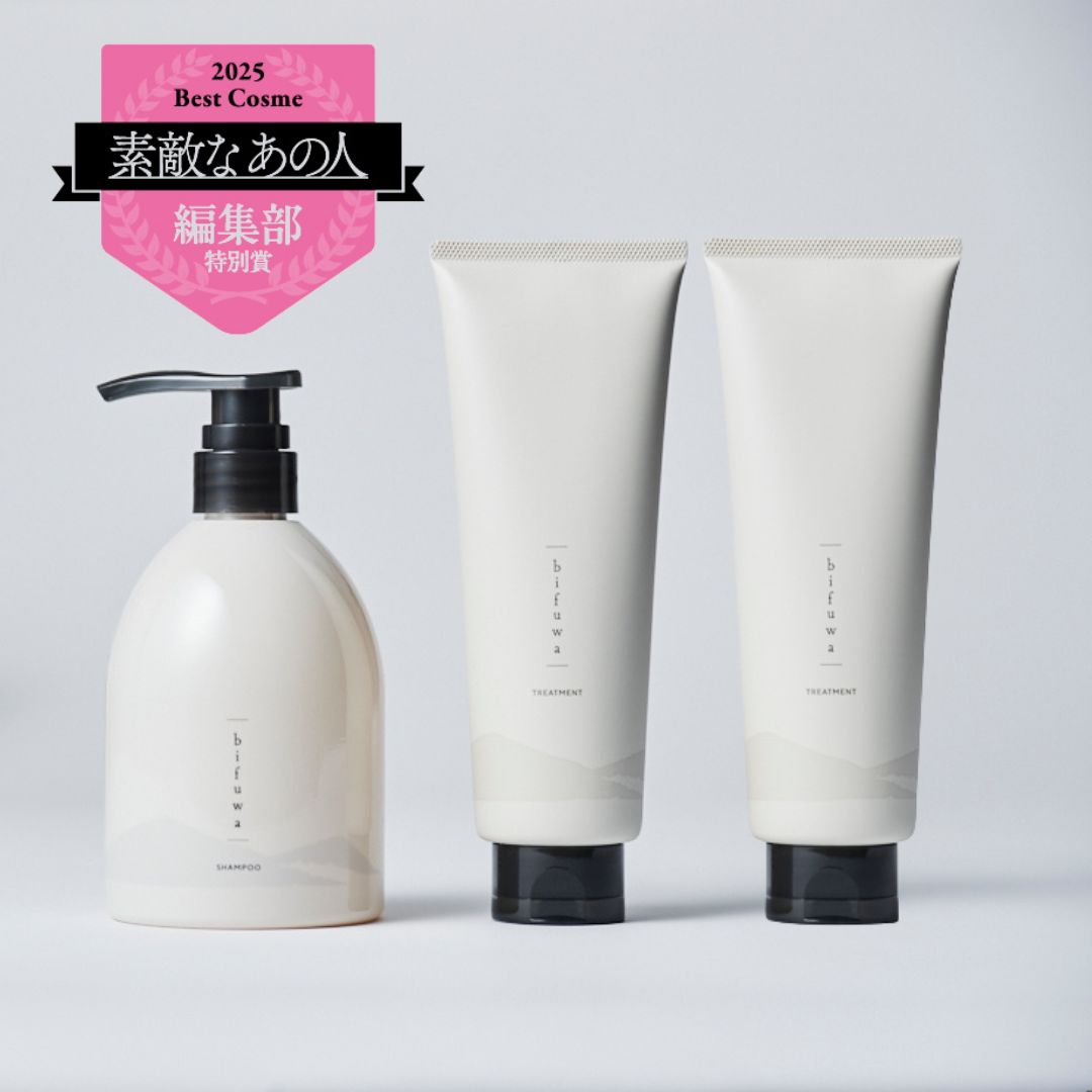 【定期購入】bifuwa （ビフワ）ヘアシャンプー1本＆ヘアトリートメント2本セット